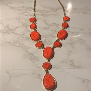 Coral Statement Necklace